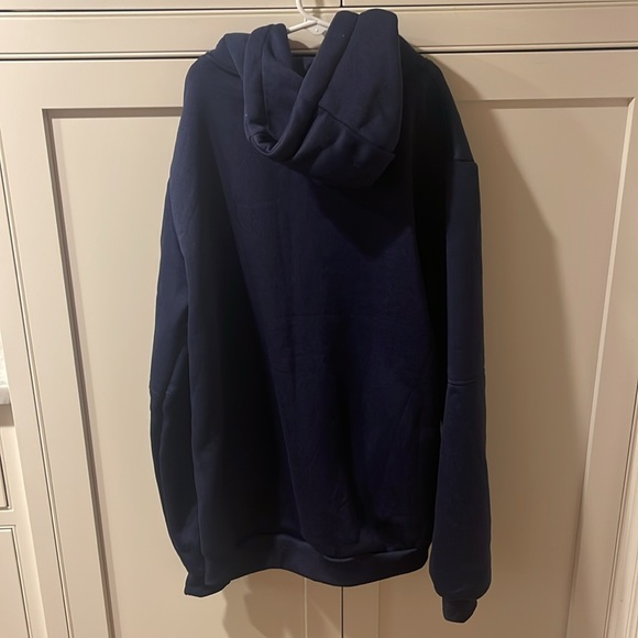 NIP navy active zip hoodie - Picture 3 of 3